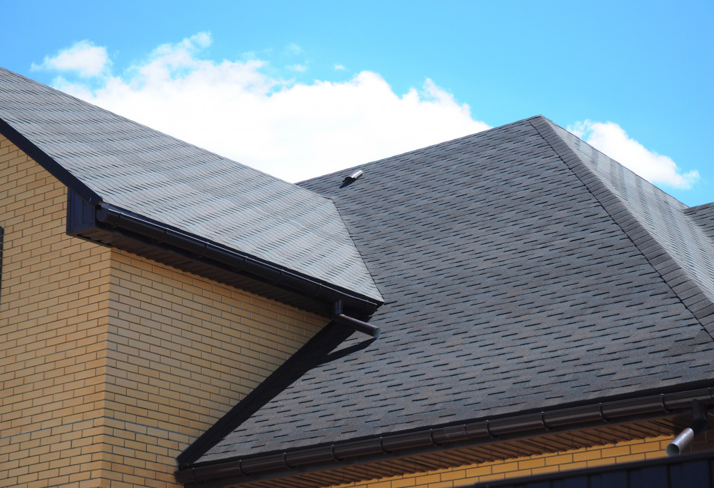 An image of a home roof